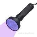 100 LED Purple Light UV torcia UV